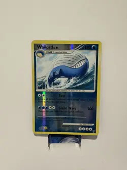 Wailord 47/147 - Supreme Victors - Rare Reverse Holo LP Pokemon Card, 2009 - Image 1