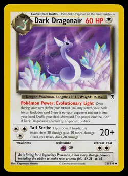 Pokemon Card - Dark Dragonair Legendary Collection 38/110 Uncommon - Image 1