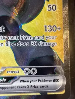 Pokemon Zekrom EX TCG Card Black Bolt SV 158/086 - Image 3