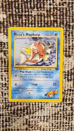 Pokemon TCG Gym Heros Lot (4 Cards) - Misty’s Tentacool, Magikarp, Seaking, Seel - Image 3