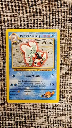 Pokemon TCG Gym Heros Lot (4 Cards) - Misty’s Tentacool, Magikarp, Seaking, Seel - Image 4