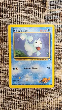 Pokemon TCG Gym Heros Lot (4 Cards) - Misty’s Tentacool, Magikarp, Seaking, Seel - Image 5