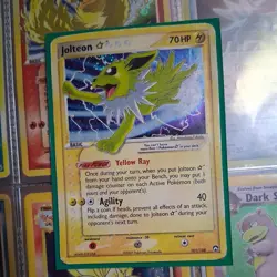 Jolteon Gold Star Holo Ultra Rare Vintage Pokemon Card 101/108 EX Power Keepers - Image 1