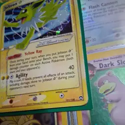 Jolteon Gold Star Holo Ultra Rare Vintage Pokemon Card 101/108 EX Power Keepers - Image 4