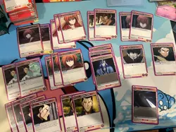 UNION ARENA RUROUNI KENSHIN PURPLE BULK LOT 26 CARDS TOTAL!! - Image 1