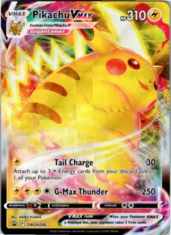 Pikachu VMAX Promo SWSH: Sword & Shield Promo Cards SWSH286 NM - Image 1