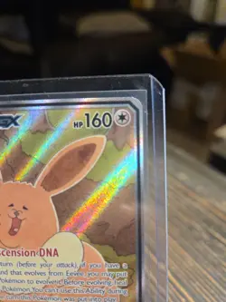 2019 Pokemon EEVEE GX Holo SM233 Sun & Moon Back Star Promo Textured Card MT NM - Image 3