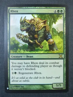 Rhox Foil - The List - Mtg Card #8R5 - Image 1