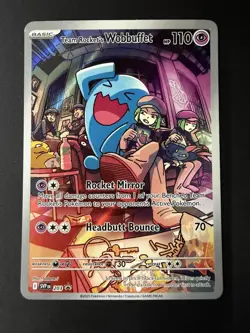 Team Rocket's Wobbuffet Promo SV: Scarlet & Violet Promo Cards 203 NM - Image 1