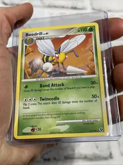 Pokemon Diamond & Pearl Great Encounters Beedrill #13/106 Nintendo 2008 NM Card - Image 2