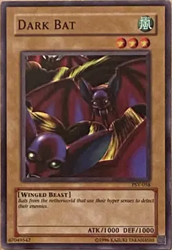 Dark Bat 1996 Yu-Gi-Oh! TCG GAMR Card NM - Image 1