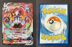 CHANDELURE VMAX 040/264 FST FUSION STRIKE POKEMON CARD TCG NM 2021 HOLO - Image 1