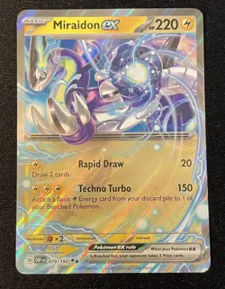 Miraidon EX 079/197 - Obsidian Flames - Pokemon TCG Card - Near Mint NM - Image 1