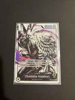 Charlotte Katakuri Parallel Leader DIY Alt Art Mighty Enemies ONE PIECE card - Image 1