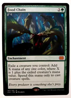 MTG: Double Masters 2022 - Food Chain - Mythic 147 - NM - Image 1