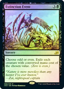 1x Extinction Event - Foil - Prerelease Promo NM-Mint, English Prerelease Promos - Image 1