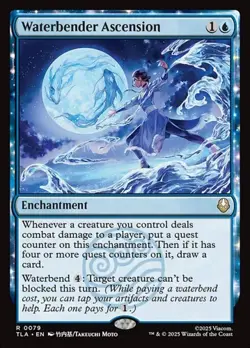 Waterbender Ascension - Foil TLA NM MTG - Image 1
