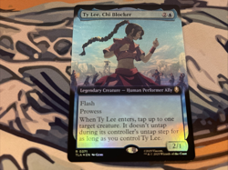 MTG Avatar The Last Airbender Ty Lee, Chi Blocker Extended Art Foil 0371 - Image 1