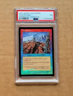 MtG Wasteland DCI judge promo + Hypnotic Specter DCI promo PSA lot - Image 1