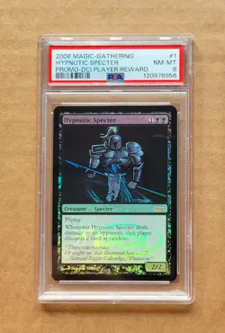 MtG Wasteland DCI judge promo + Hypnotic Specter DCI promo PSA lot - Image 2
