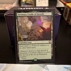 MTG x1 Yavimaya, Cradle of Growth Commander: Modern Horizons 3 Regular NM - Image 1