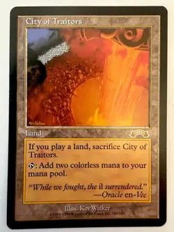 CITY OF TRAITORS MTG - EXODUS - NM Sharp! - Image 1