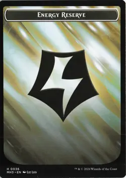 Eldrazi Spawn // Energy Reserve Double-Sided Token regular T - Modern Horizons 3 - Image 2