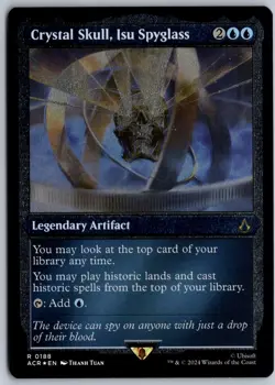Crystal Skull, Isu Spyglass (Foil Etched) Universes Beyond: Assassin's Creed 188 - Image 1