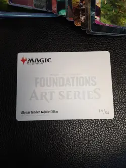 MTG Art Series Foundations GOLD STAMP/SIGNATURE Complete Set (54) - NM - Image 2