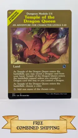 Temple of the Dragon Queen (Dungeon Module) Adventures in the Forgotten... - Image 1