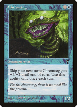 Chronatog X 4 - Visions MTG - EX/NM - R28 - 4RCards - Image 1