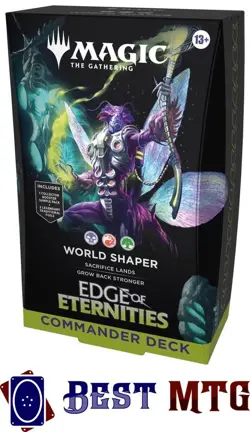 Magic The Gathering MTG Edge of Eternities Commander Deck - World Shaper NM Edge - Image 1