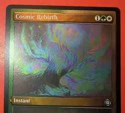 MAGIC, MTG: COSMIC REBIRTH, MAT /UNCOMMON 0128/ NM/ FOIL, UNPLAYED - Image 2