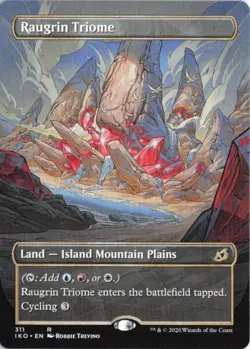 Raugrin Triome (Showcase) R Ikoria: Lair of Behemoths 311 NM - Image 1