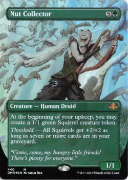 Nut Collector (Borderless) M Dominaria Remastered 440 NM FOIL - Image 1