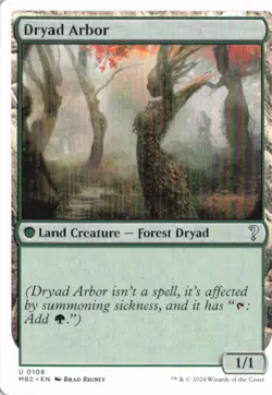Dryad Arbor (White Border) U Mystery Booster 2 108 NM - Image 1