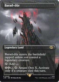 Barad-dur (0340) (Borderless) R Universes Beyond: The Lord of the Rings: Tales o - Image 1
