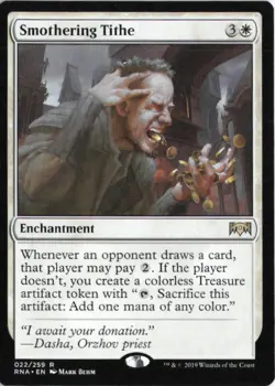 Smothering Tithe R Ravnica Allegiance 22 NM - Image 1