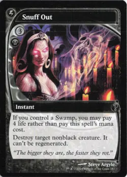 Snuff Out (Future Sight) C Mystery Booster 2 187 NM - Image 1