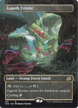 Zagoth Triome (Showcase) R Ikoria: Lair of Behemoths 313 NM - Image 1