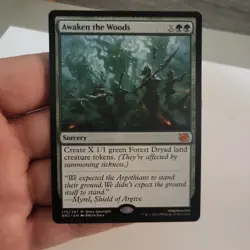 MTG - NM - Awaken the Woods - The Brothers' War (BRO) - #170 - Regular - Image 3