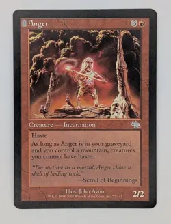 Anger - LP - Judgment - MTG - Image 1