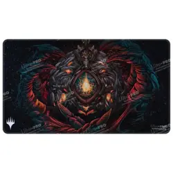 Tarkir Dragonstorm Mox Jasper Holofoil Playmat for Magic: The Gathering - Image 1