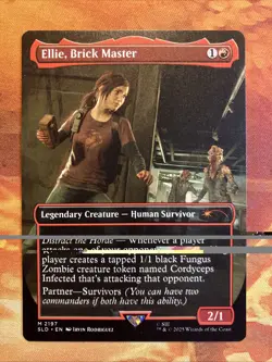MTG Borderless Ellie, Brick Master SLD: PlayStation X The Last of Us Part I!! - Image 1
