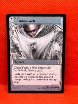 MTG Tsabo's Web(Future Sight) Mystery Booster 2 Regular - Image 1
