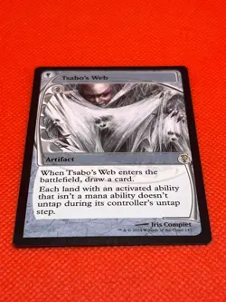 MTG Tsabo's Web(Future Sight) Mystery Booster 2 Regular - Image 2