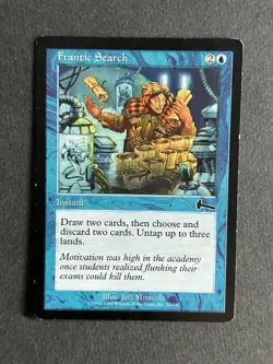 (4x) Frantic Search Urza's Legacy MP - Image 2