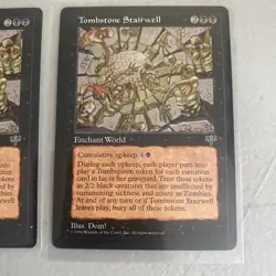 2x Tombstone Stairwell Moderate Play, English Mirage MTG Magic Mint-NM - Image 3