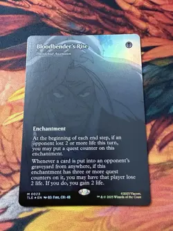 Bloodchief Ascension - Bloodbender's Rise - Foil - Borderless Avatar MTG - Image 3