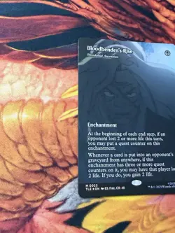 Bloodchief Ascension - Bloodbender's Rise - Foil - Borderless Avatar MTG - Image 4